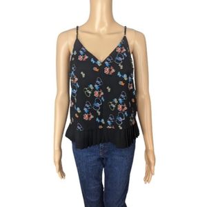 Rebecca Minkoff Ruffled Hem Tank S
